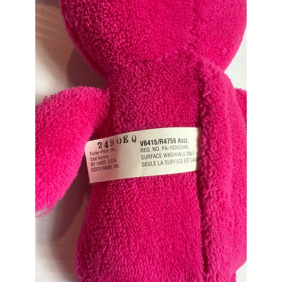 Fisher-Price Mattel Sing-A-Ma-Jigs Magenta Pink‎ Plush Toy 2010 V6415/R4756 - Picture 4 of 4